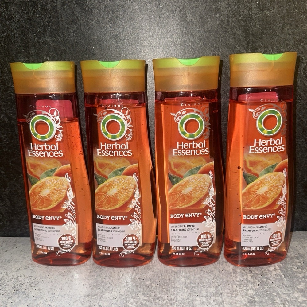 4 Herbal Essences Body Envy Clairol Volumizing Shampoo 10.1 Oz.
